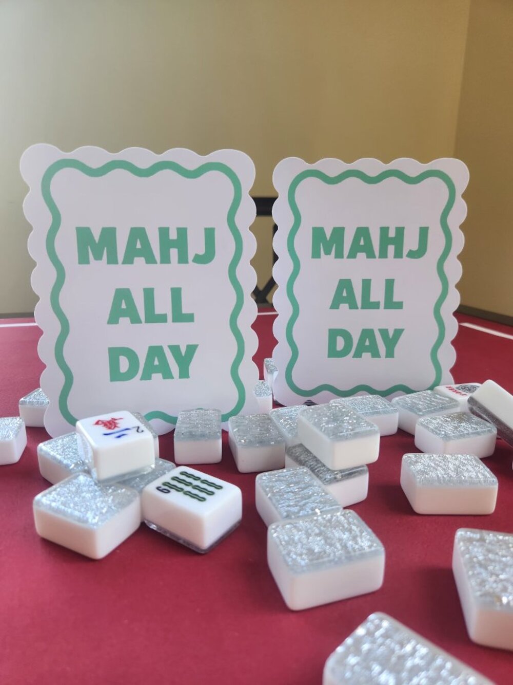 Mah Jong Tile Shuffle Cards – Mahj All Day